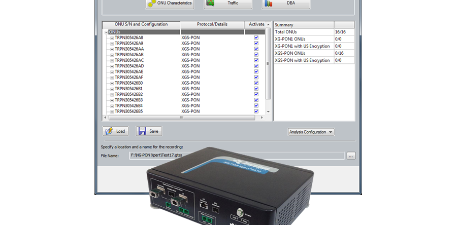 Multi-ONU Emulator