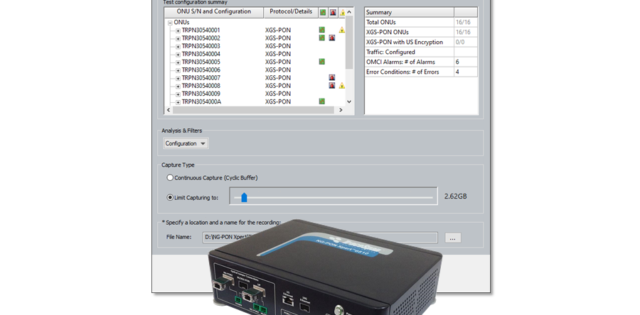 Multi-ONU Emulator